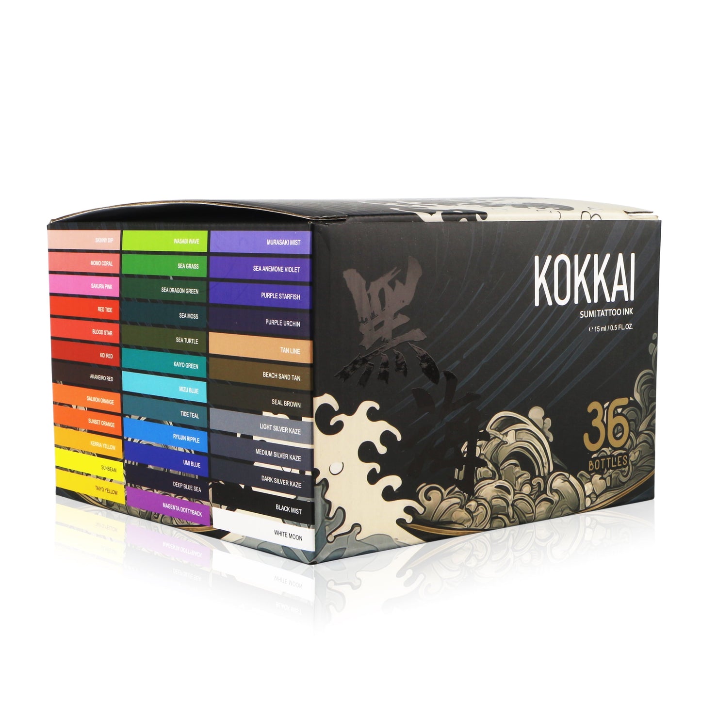 Kokkai Sumi 36 Colors Sets Kokkai Sumi